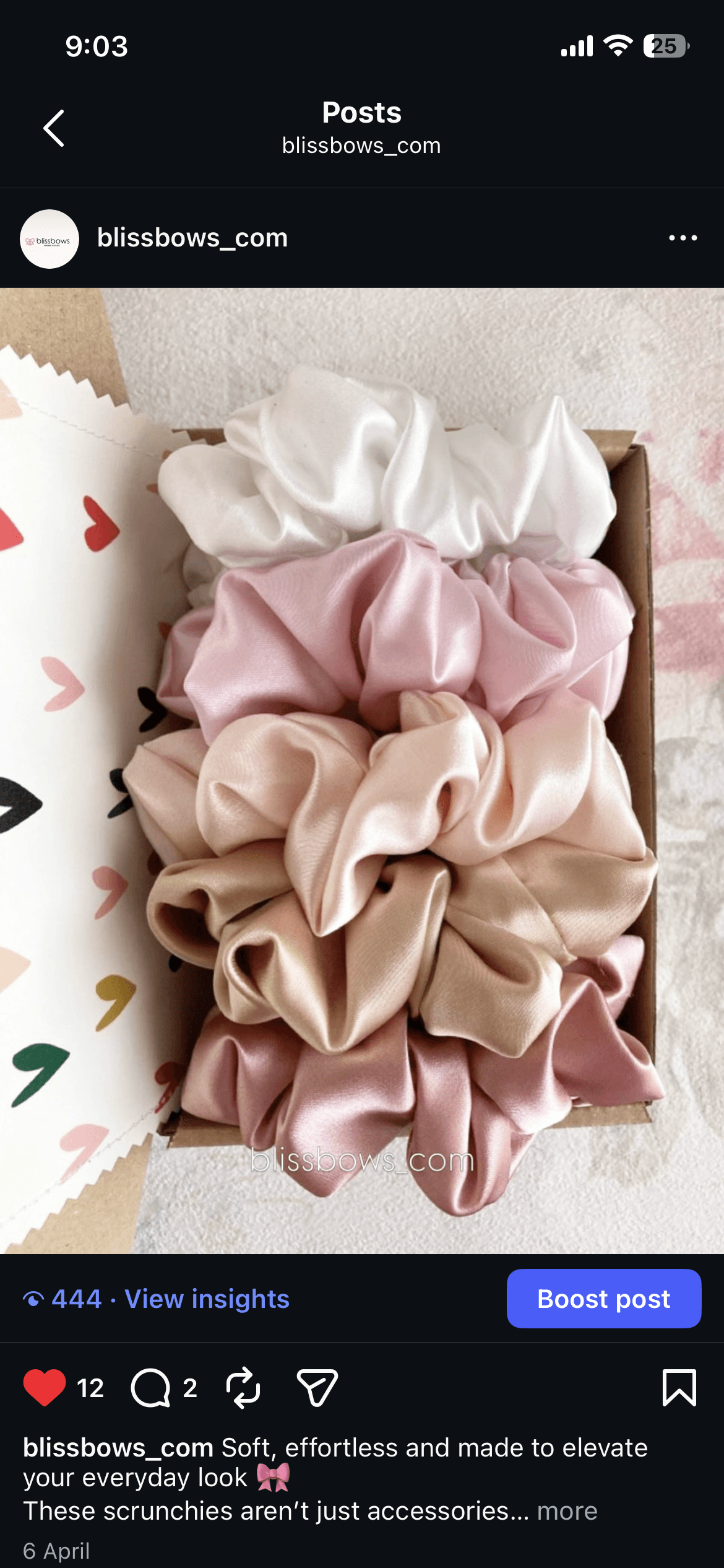 Satin scrunchies-WHISPER - Image 1