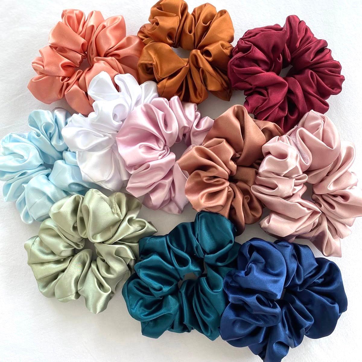 Satin scrunchies-PERFECT MIX - Image 1