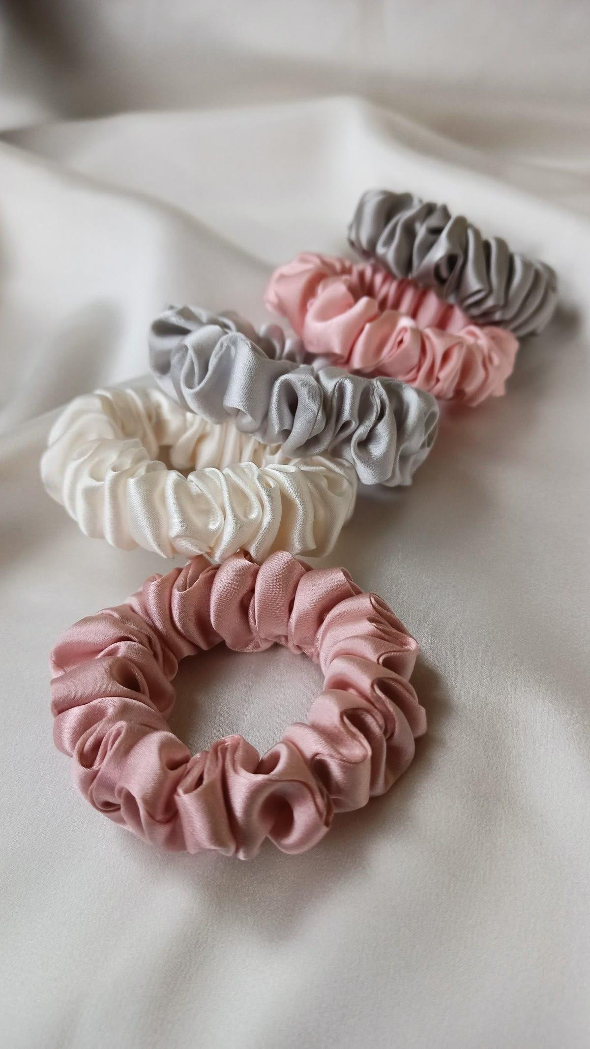 Small sized fluffy scrunchies - Image 1